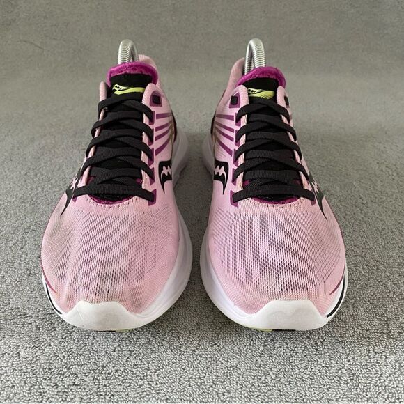 Saucony Womens 7.5 Kinvara 12 Athletic Sneakers Running Shoes S10619-25 Pink - Picture 3 of 12